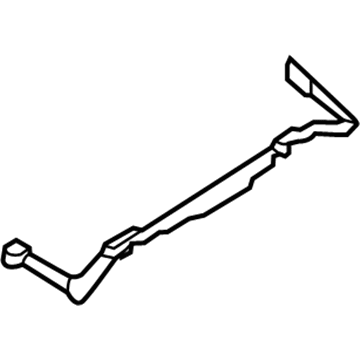 BMW 41-21-2-990-793 Moulded Part For Column B, Interior Left