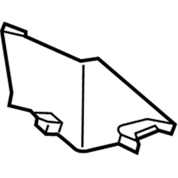 BMW 41-21-7-111-495 Moulded Part For Supporting Strut, Left