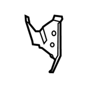 BMW 41-21-2-990-677 Moulded Part For Column D, Interior Left