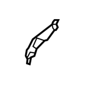 BMW 41-21-2-990-271 Moulded Part For Column C, Exterior Left