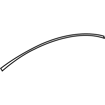 Lexus 75555-50010-A1 Moulding, Roof Drip Side Finish, Center RH