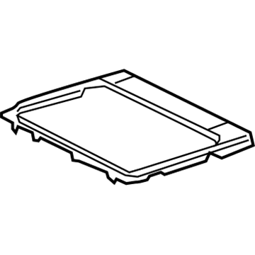 Lexus 63142-50040 Reinforcement, Roof Panel, NO.2