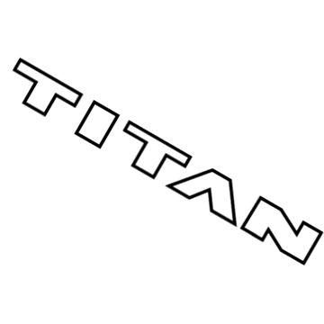 Nissan 80892-9FT0A Front Door Emblem