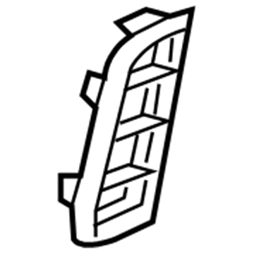 Mopar 68338514AA APPLIQUE-FASCIA