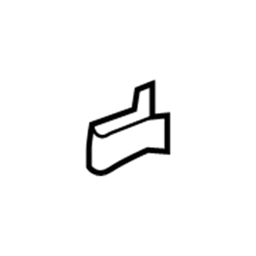 Mopar 68348027AA RETAINER-APPLIQUE