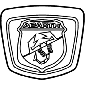 Mopar 68348937AA Nameplate