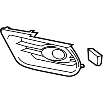 Mopar 68348025AA Bezel-Fog Lamp