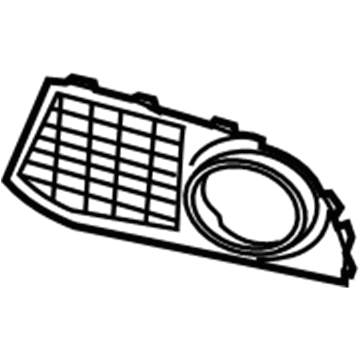 BMW 51-11-8-055-133 Grille, Air Inlet, Closed, Left