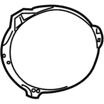 Mopar 5081670AB Speaker