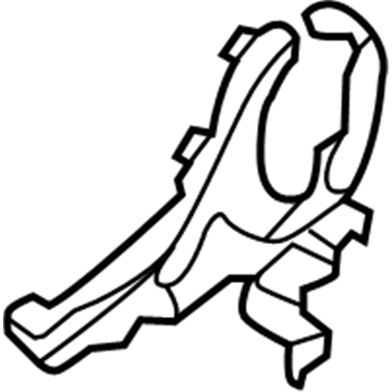 Nissan 87375-3NF0A Finisher-Cushion, Front Seat LH Lower