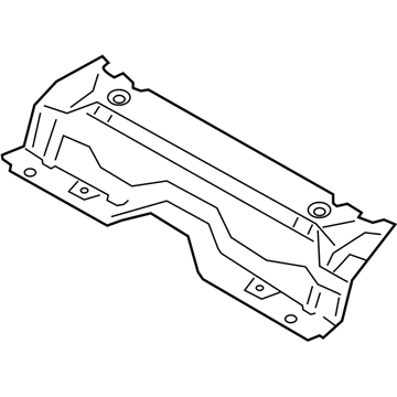 BMW 41-00-7-487-234 FRONT CROSS MEMBER FOR REAR