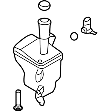 Nissan 28910-ZG00A Tank Assy-Windshield Washer