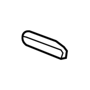 Honda 74829-SNE-A00 Stopper, L. Trunk Lid (Lower)