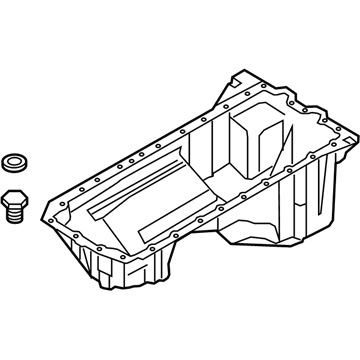 BMW 11-13-7-635-651 Engine Oil Pan