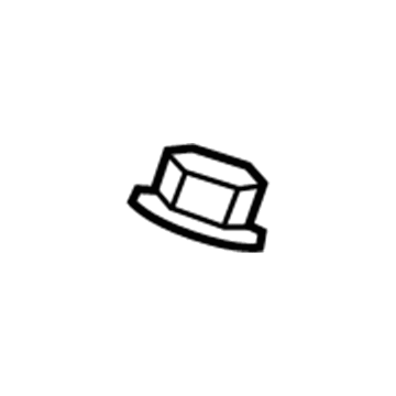 Ford -W520414-S442 Converter Nut