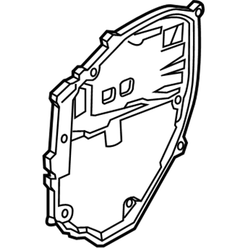 Lexus 67831-0E080 Cover, Front Door Service
