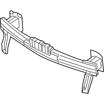 Hyundai 86530-2V100 Rail Assembly-Front Bumper