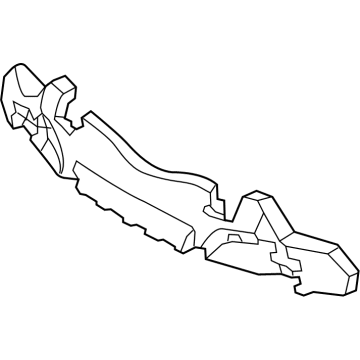 Hyundai 86520-2V010 Absorber-Front Bumper Energy