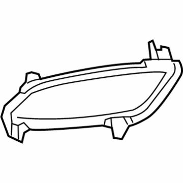 Hyundai 86523-2V000 Cover-Blanking Front Fog LH
