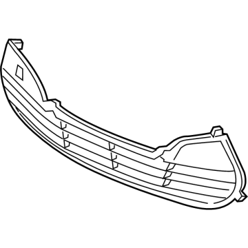 Hyundai 86560-2V000 Front Bumper Grille