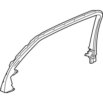 GM 84966198 MOLDING ASM-RR S/D WDO GARN