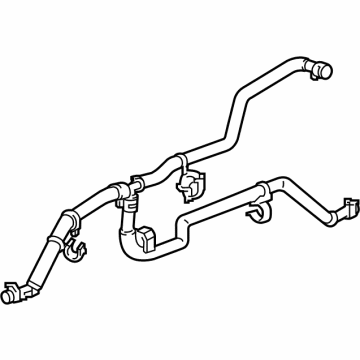 Mopar 68280801AE Hose-COOLANT Bottle Inlet