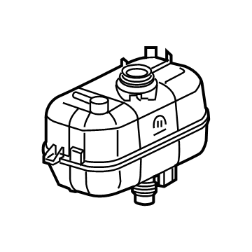 Mopar 68283565AB Bottle-COOLANT Recovery