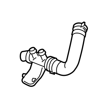 Mopar 68280778AA Hose-Radiator Outlet