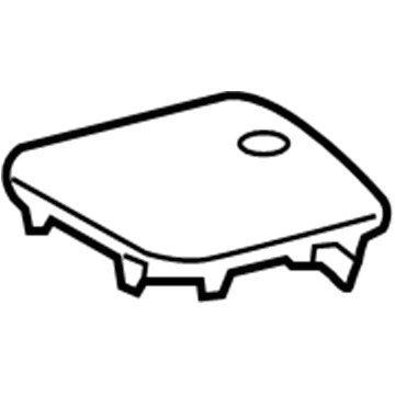 Lexus 55510-0E030-C0 Cover Assy, Speaker Opening, NO.1