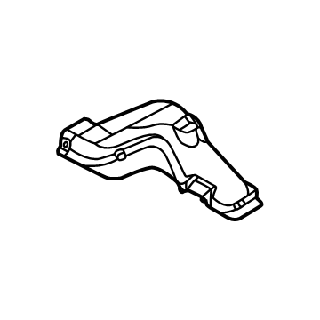 Kia 97282R0000 Duct-Shower, RH