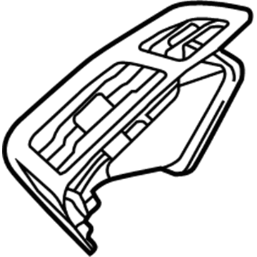 Ford BM5Z19893CB Vent Louver