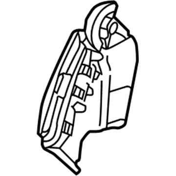 Ford BM5Z-19893-AA Vent Louver