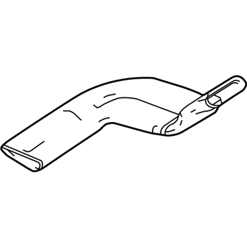 Ford G1EZ-19B680-B Floor Duct