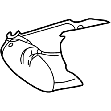 GM 12473282 Seat Cushion Pad