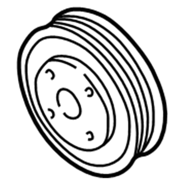 Infiniti 21051-AR000 Pulley-Fan & Water Pump