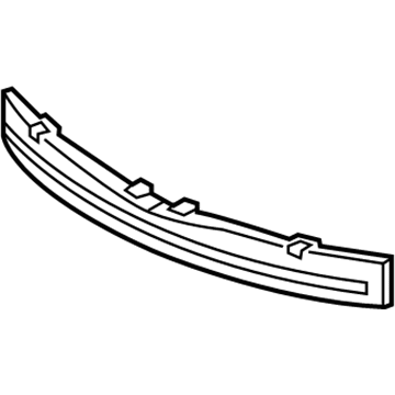 Acura 71170-TL2-A00 Absorber, Front Bumper