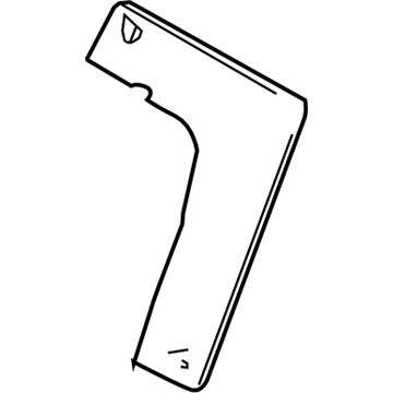 Nissan 87640-ZQ00A Board Assy-Front Seat Back