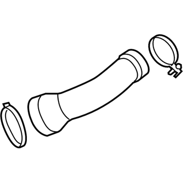 BMW 13-71-7-575-408 Charge Air Line