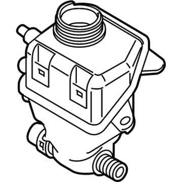 BMW 17-13-7-841-266 Cooling Water Expansion Tank