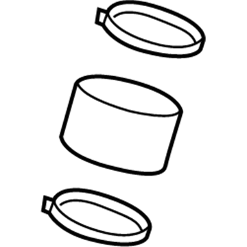 BMW 13-71-7-575-402 Charge Air Line