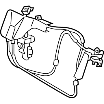Lexus 71183-30050 Support, Front Seat Back
