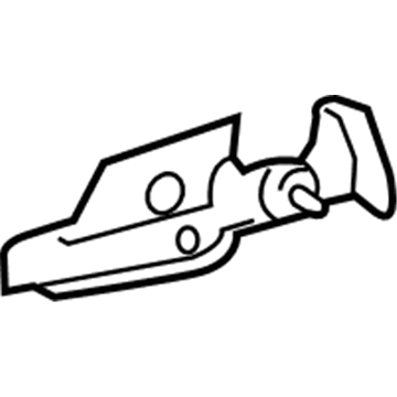 Lexus 72265-30010 Cover, Seat Track Up
