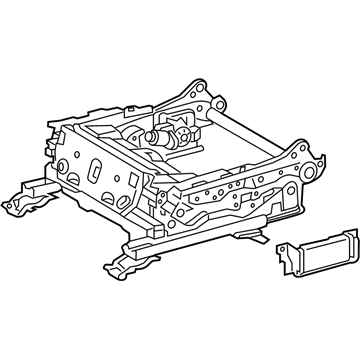 Lexus 72010-30522 ADJUSTER Assembly, Front Seat