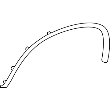 BMW 51-77-7-332-337 Wheel Arch Trim, Front Left