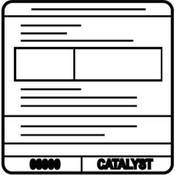 Nissan 14805-ZM00B Sticker-Emission Control