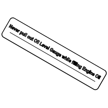 Nissan 99053-3Z000 Label