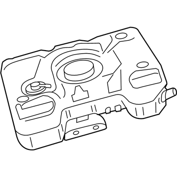 Mopar 5290097AG Fuel Tank