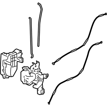 GM 25783753 Lock Assembly