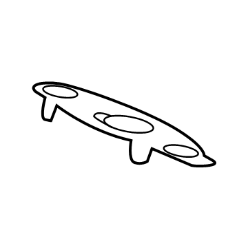 Honda 18721-6MA-J01 GASKET