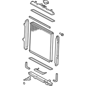 Lexus 16400-31B70 Radiator Assy